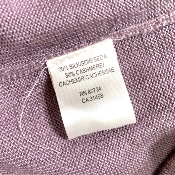 SOLD-BCBGMaxAzria Cashmere Silk Blend Tunic Dress - Picture 6 of 8